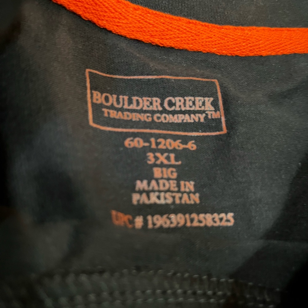 Boulder Creek Men's Long Sleeve Tee - Black